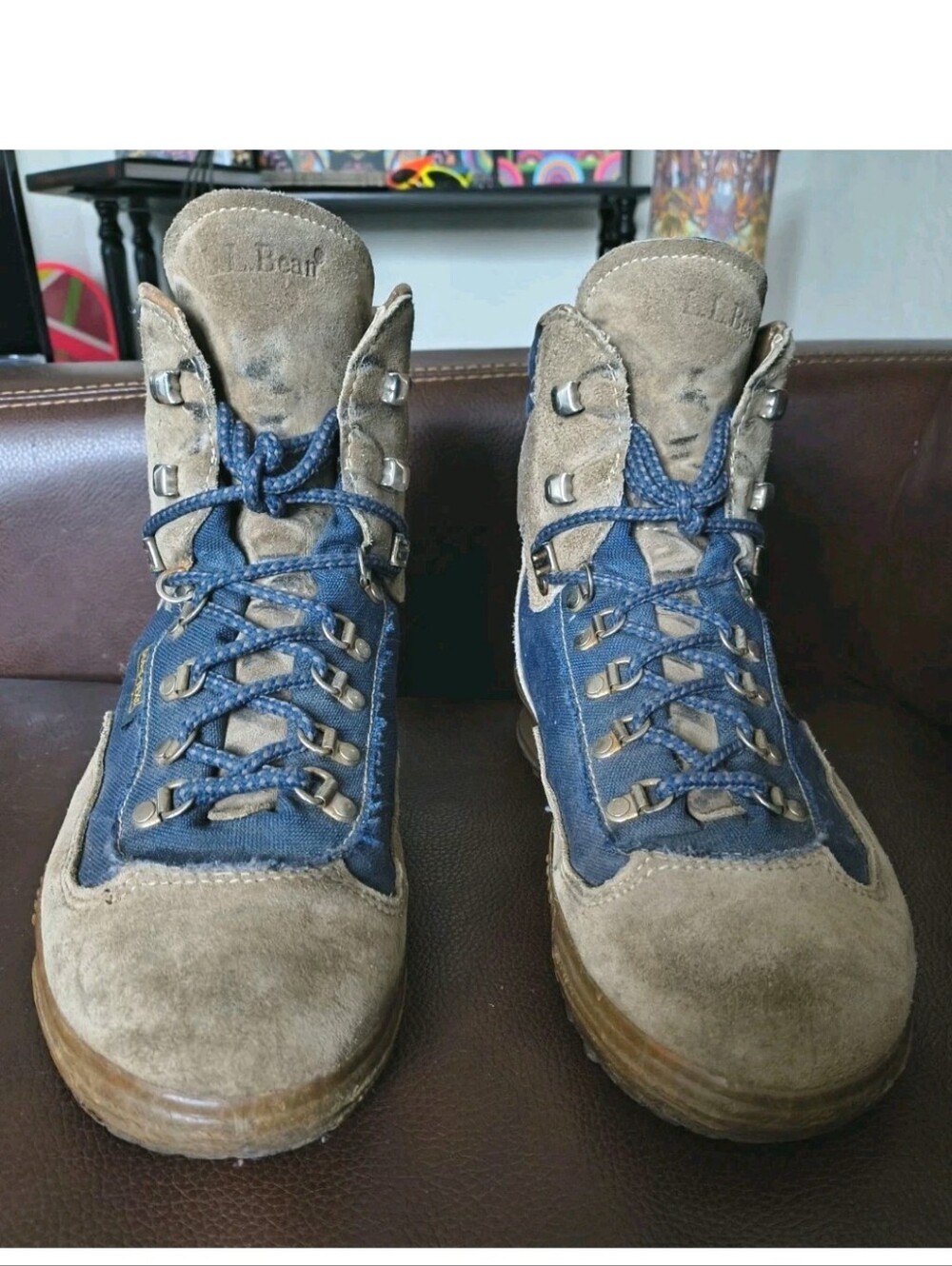 LL Bean Skywalk Boots, Size 12, Vintage, Made In Italy - Picture 2 of 6
